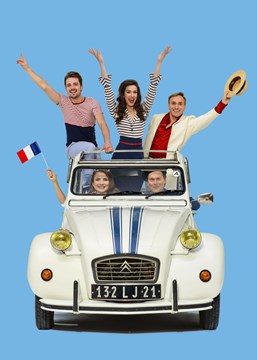 Promotiefoto van de voorsteling Vive la France Foto Roy Beusker