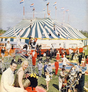 Het Circus Toni Boltini begin jaren zestig