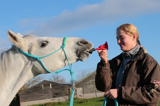 Pony Luuk en Anne Peetoom (foto Marcel Rob)