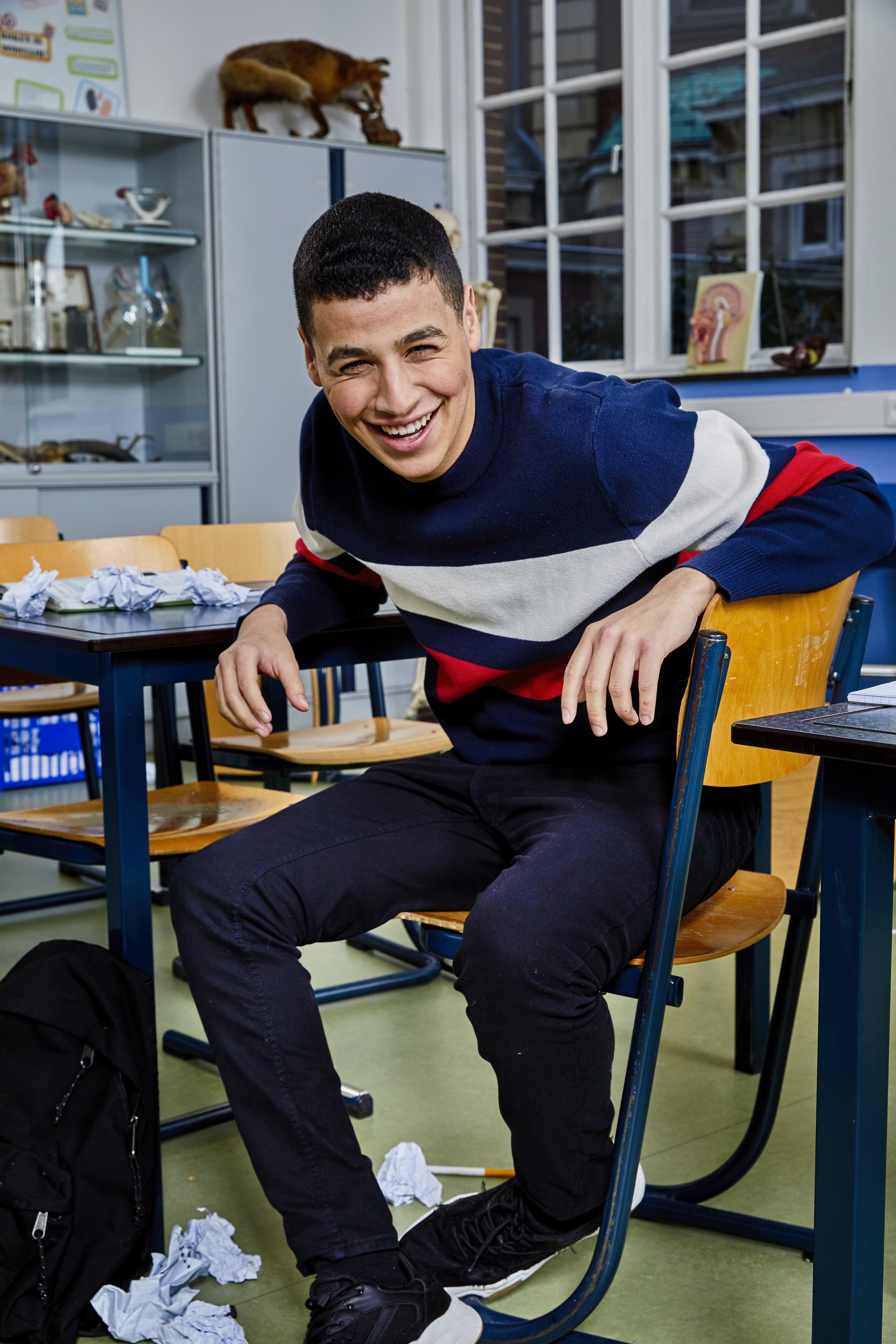 Twee rollen spelen met Hamza Othman