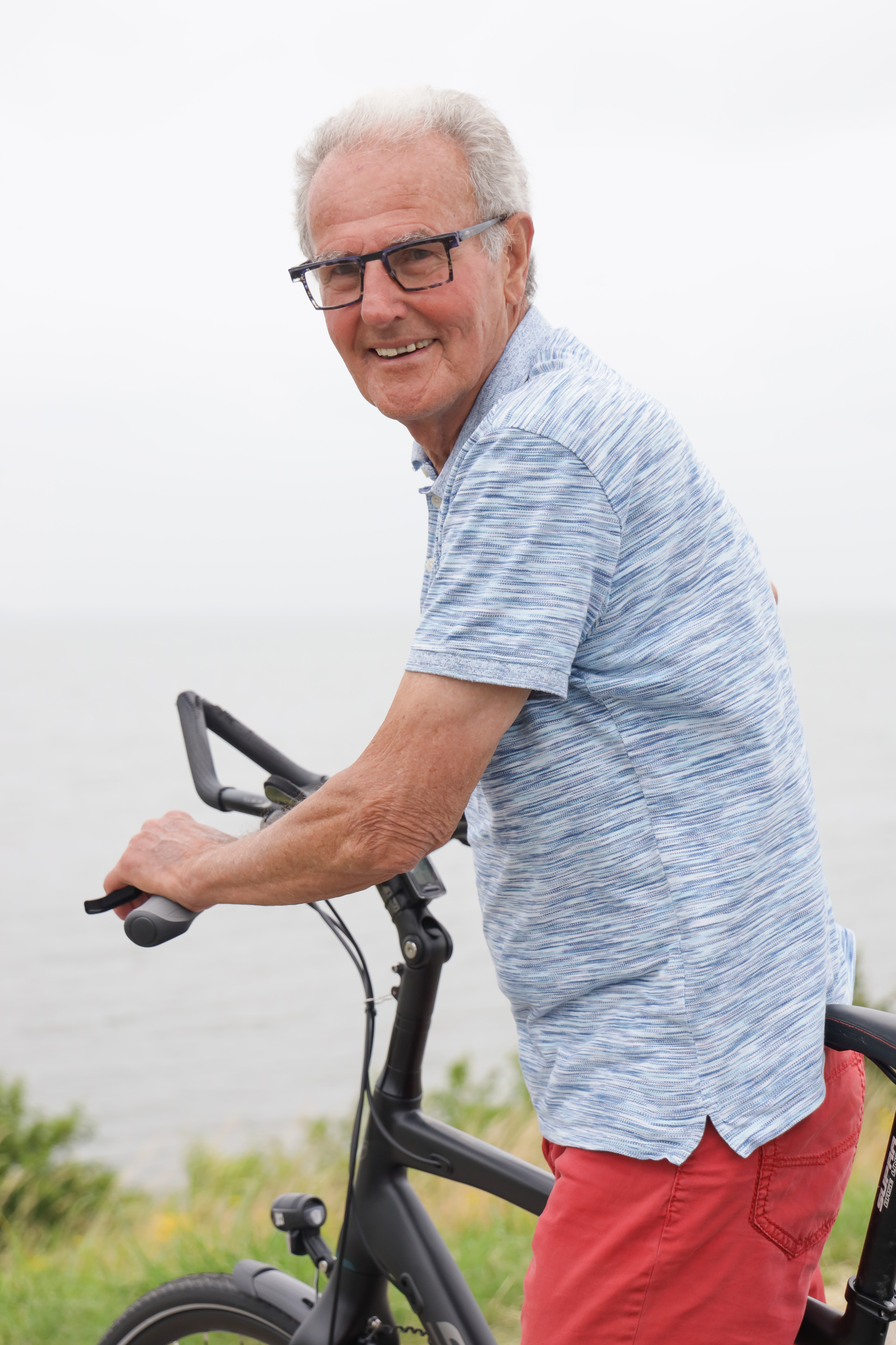 Eindelijk weer over de Afsluitdijk fietsen