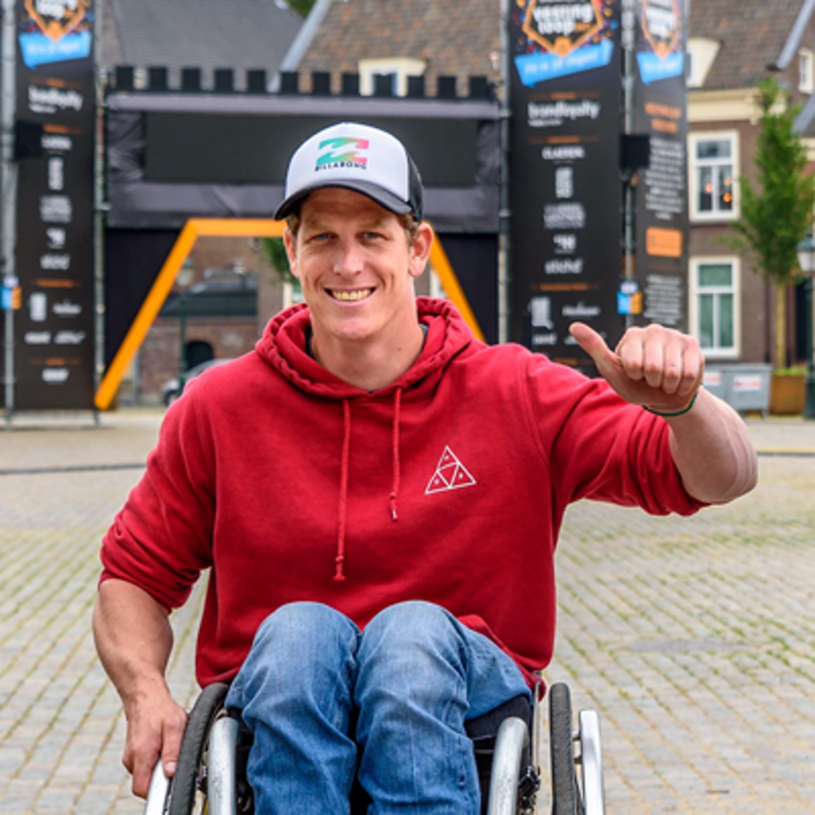 Met je rolstoel stunten in Carré